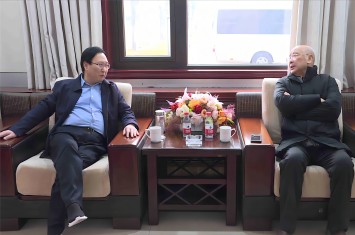 县长马俊到亿百体育（北京）责任有限公司集团座谈调研